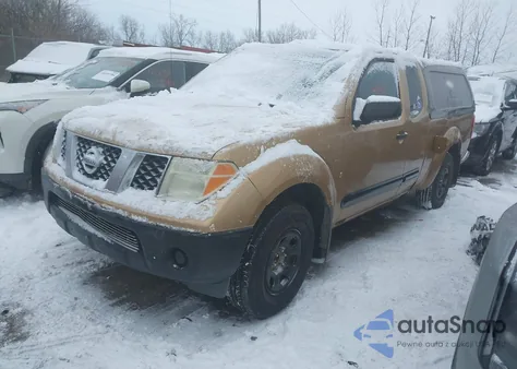 2005 Nissan Frontier Xe z USA, uszkodzony, nr VIN 1N6BD06T65C428009